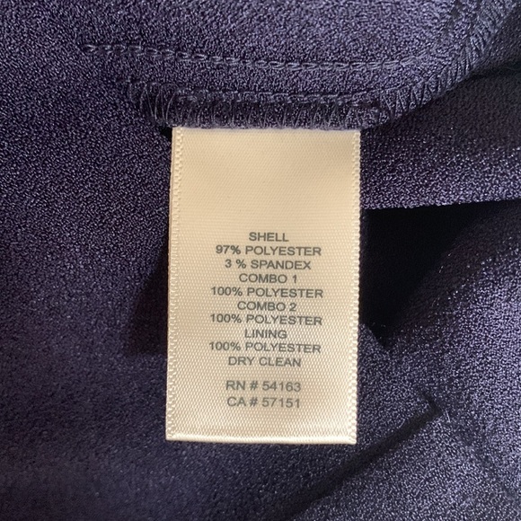 Harper Rose Navy Crepe Jumpsuit - Picture 4 of 6